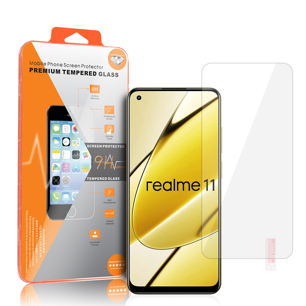 Rūdītais stikls Oranžs REALME 11 4G/SAMSUNG A52/A52S/XIAOMI MI 11 LITE/REDMI NOTE 10 4G