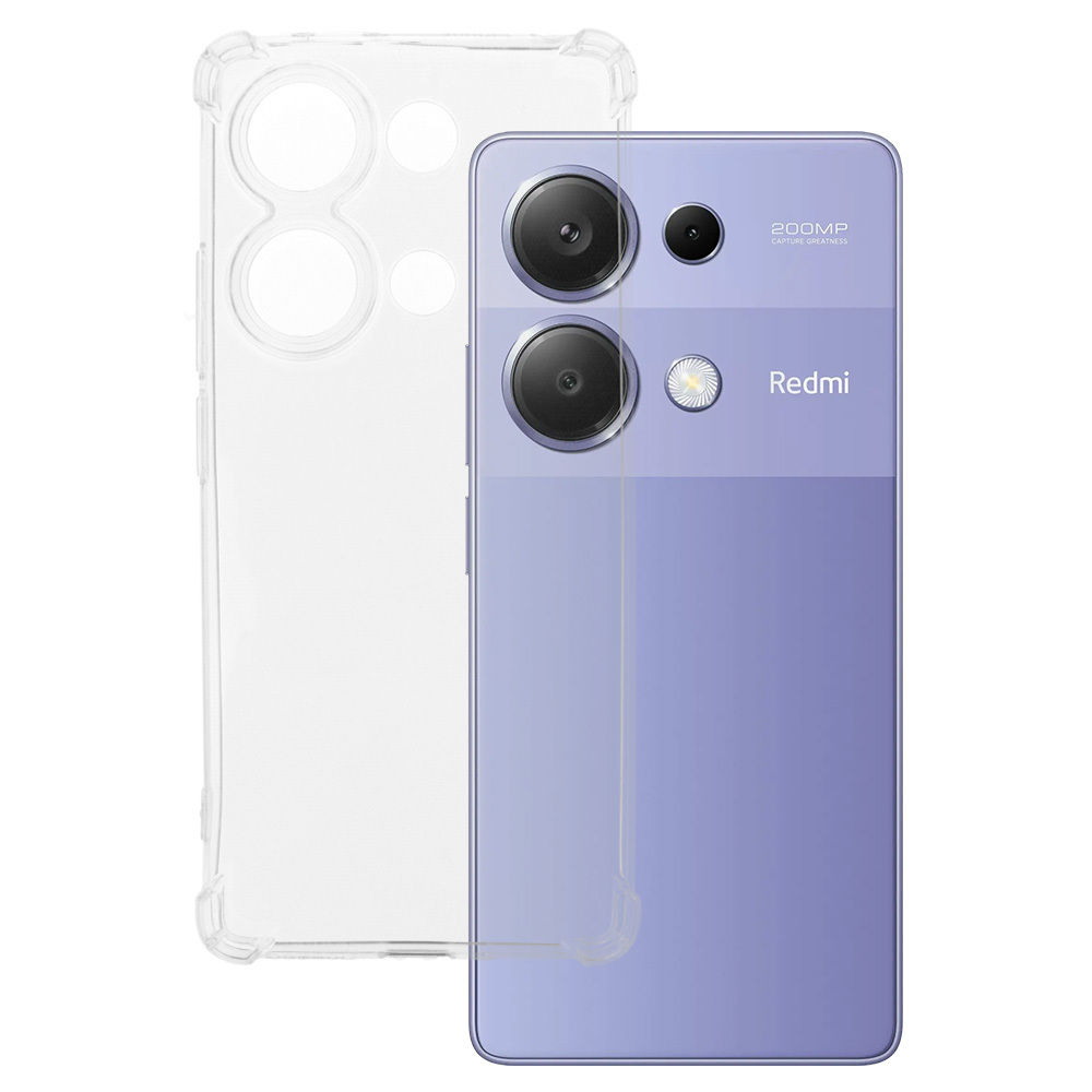 Clin triecienizturīgs 1,5mm XIAOMI REDMI NOTE 13 PRO 4G caurspīdīgs