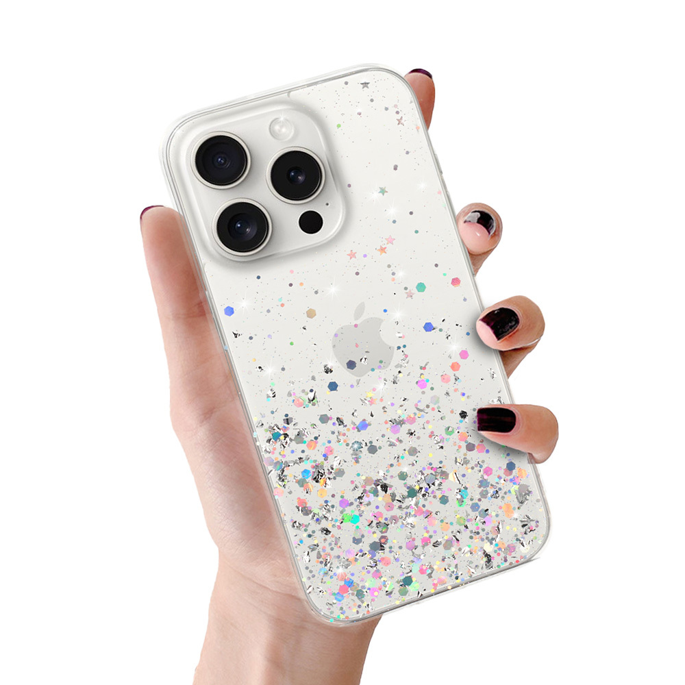 Brilliant skaidrs apvalks viedtālrunim Iphone 16 Pro caurspīdīgs