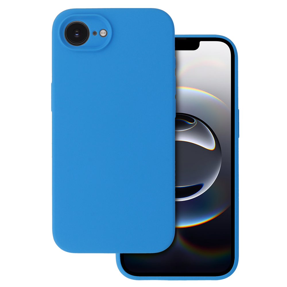 Viedtālruņa apvalks Silicone Lite for Iphone 16e - zils (m)