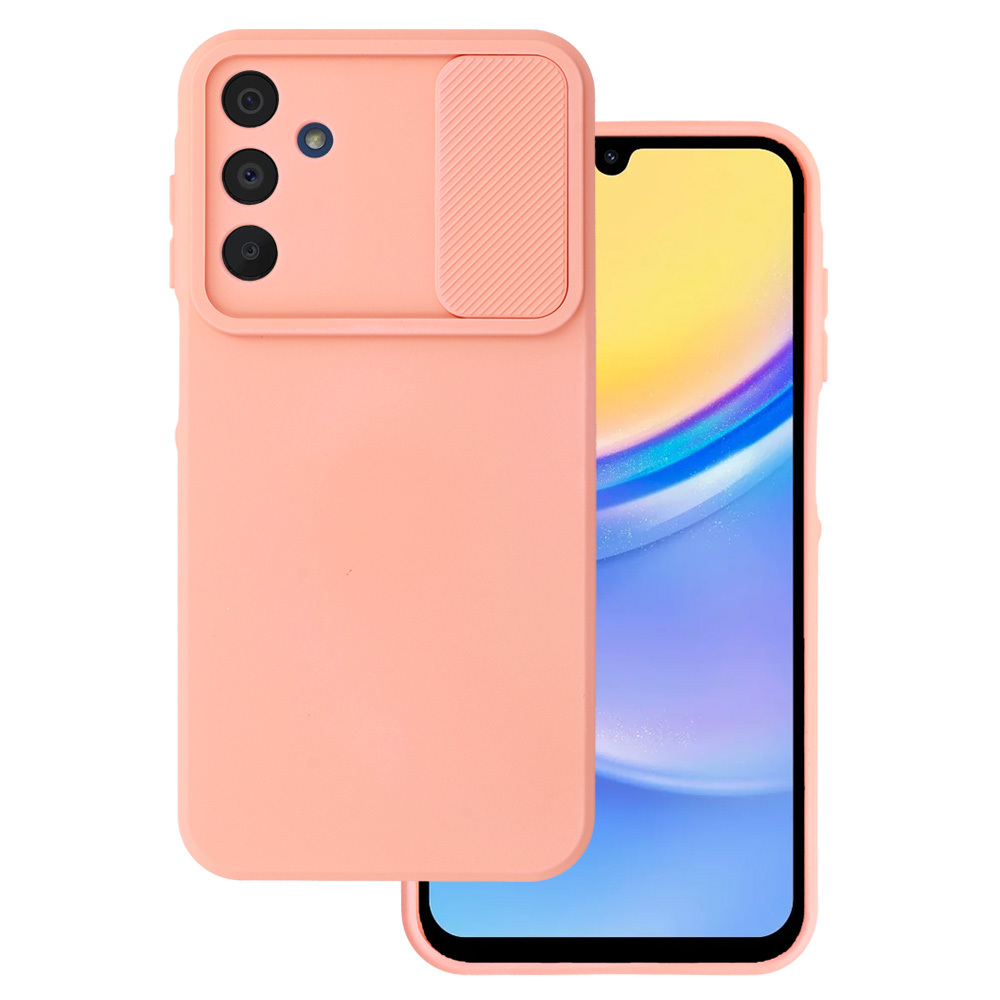 Camshield mīksts apvalks Samsung Galaxy A15 4G/5G laša krāsa