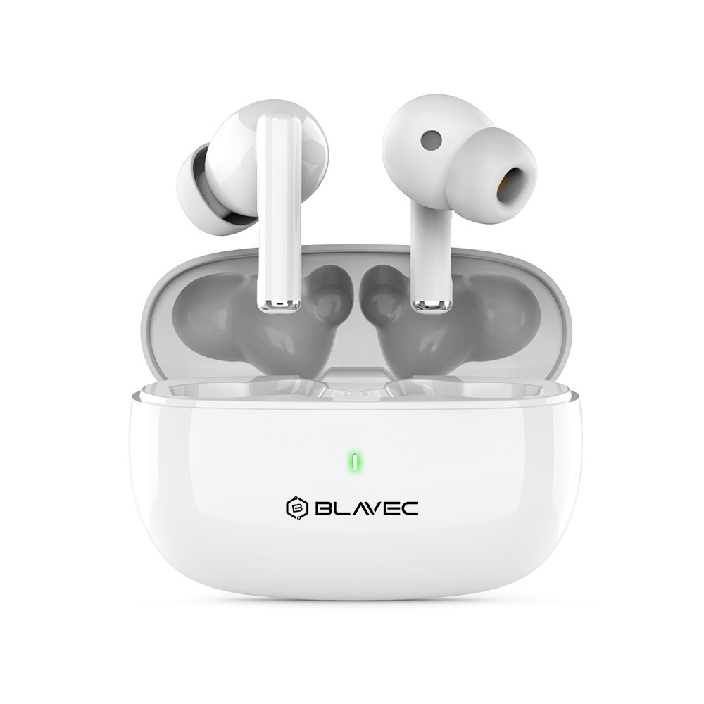 Blavec Bluetooth TWS Austiņas BW-01 Pure (BW01-W) baltas