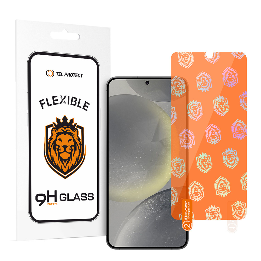 Tel Protect Aizsargstikls — labākais elastīgais hibrīdstikls SAMSUNG GALAXY S24 FE