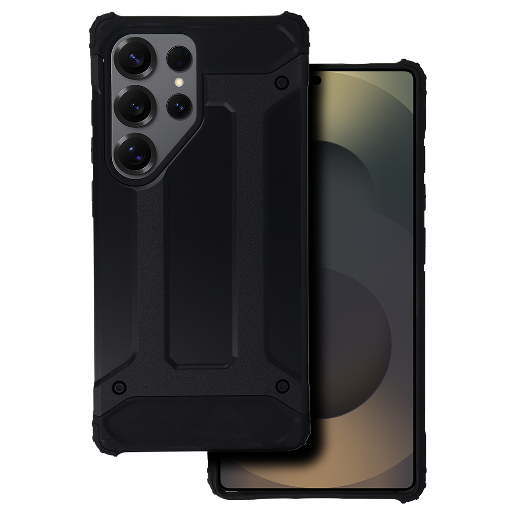 Armor oglekļa apvalks Samsung Galaxy S25 Ultra – melns