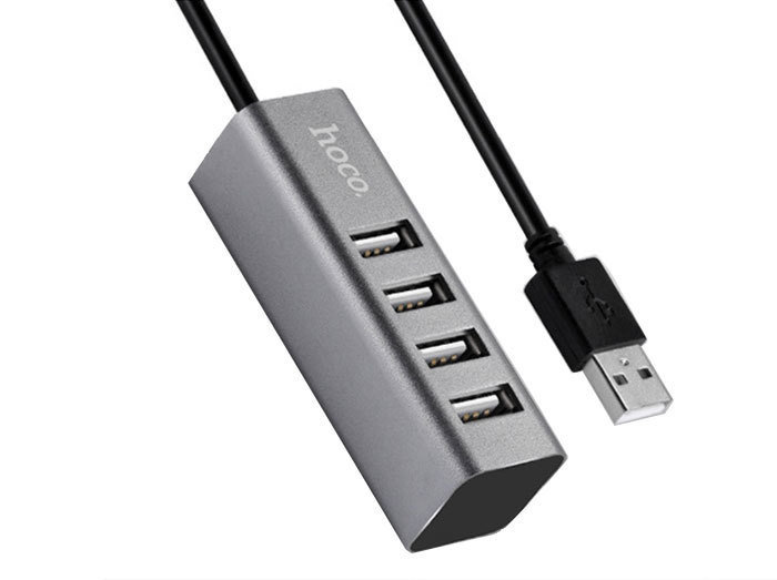 USB koncentratora līnija Hoco HB1 ar 4 pieslēgvietām