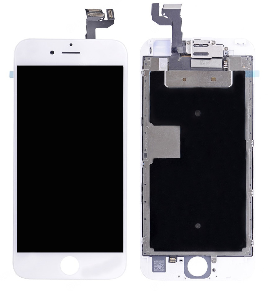 LCD ekrāns Apple iPhone 6S ar skārienekrānu balts Tianma