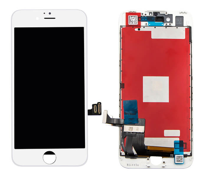 LCD ekrāns Apple iPhone 7 ar skārienekrānu balts Tianma