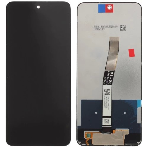 LCD ekrāns Xiaomi Redmi Note 9 Pro/ Note 9S ar skārienekrānu melns ORG