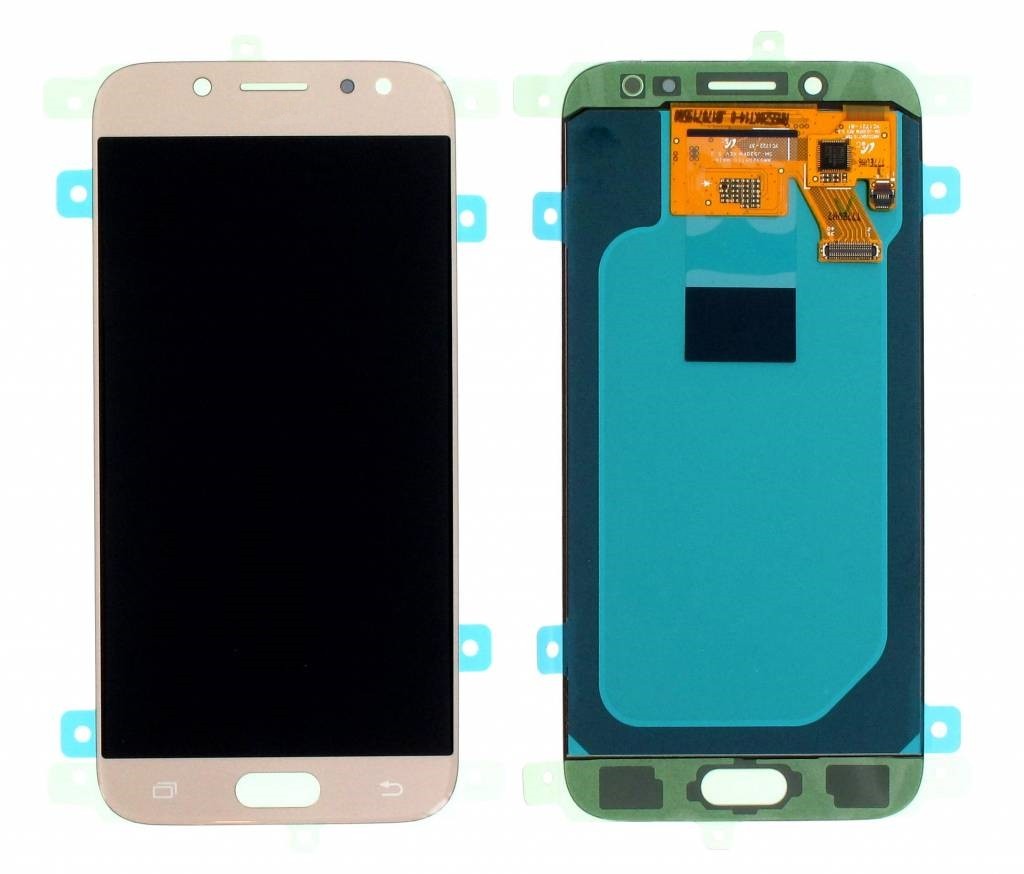 LCD ekrāns Samsung J530 J5 2017 ar skārienekrānu zelta OLED