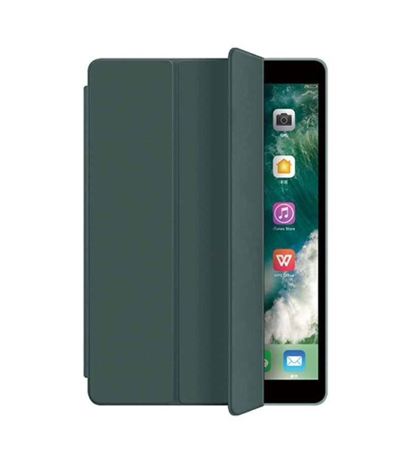 Futrālis Smart Sleeve ar pildspalvas slotu Apple iPad 9.7 2018/iPad 9.7 2017 zaļš