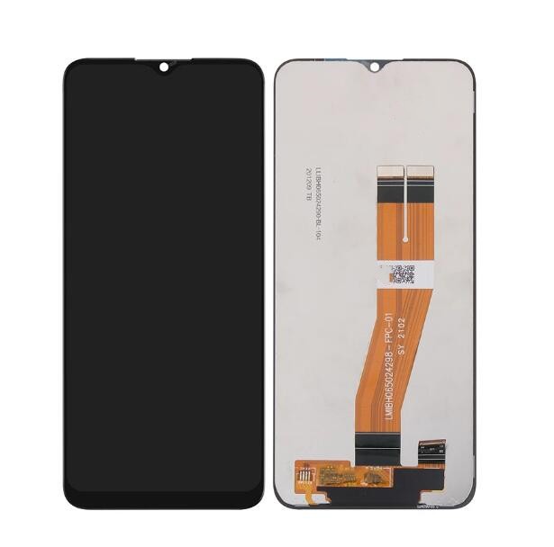 LCD ekrāns Samsung A037 A03s ar skārienekrānu melns ORG