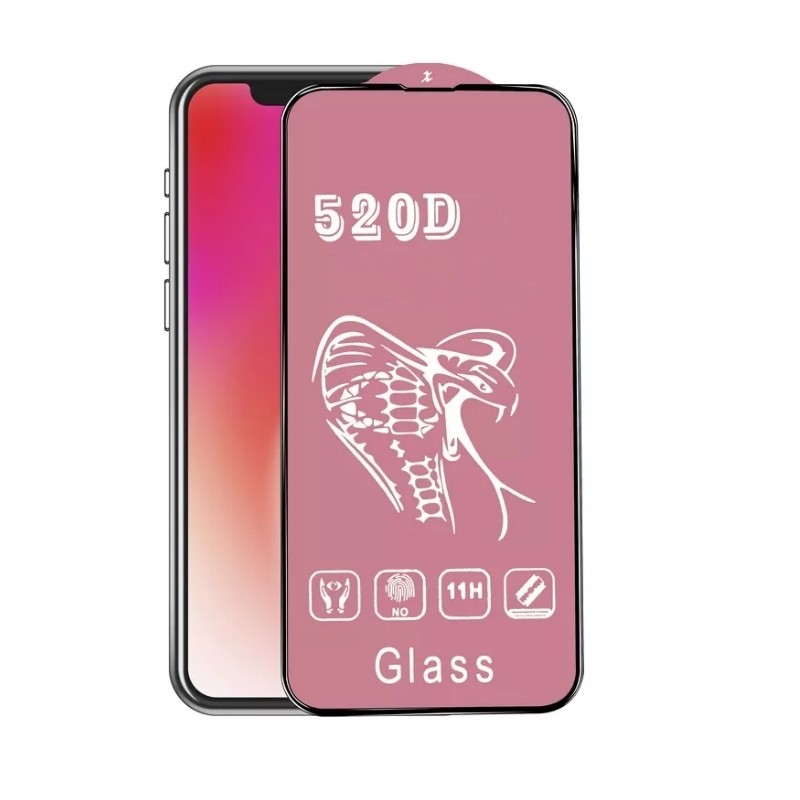 Tempered glass 520D Apple iPhone XR/11 black
