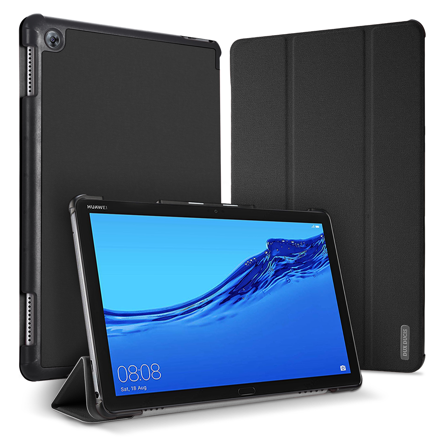 Чехол для телефона Dux Ducis "Domo" для Apple iPad Air 13 (2025) / Air 13 (2024) / iPad Pro 12.9 (2018 / 2020 / 2021 / 2022) чёрный