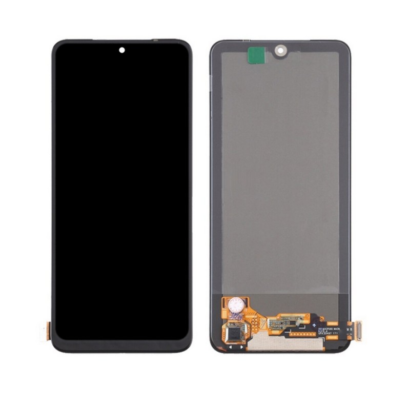 LCD ekrāns Xiaomi Redmi Note 11/Redmi Note 11S/Redmi Note 12S/Poco M4 Pro 4G ar skārienekrānu melns OLED