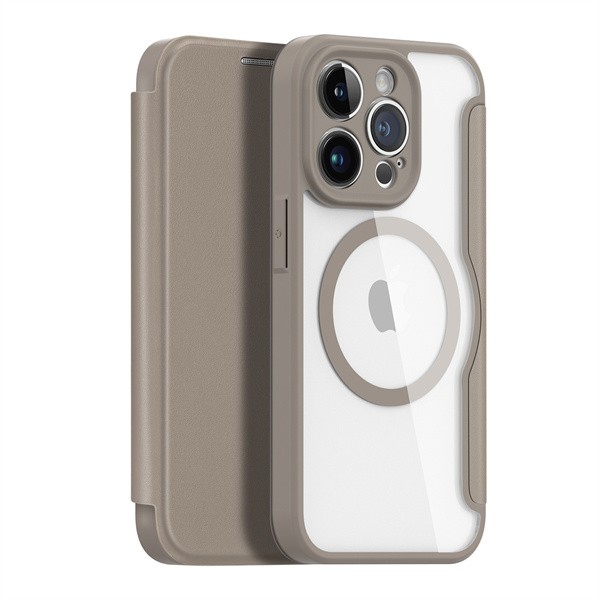 Futrālis Dux Ducis Skin X Pro Apple iPhone 14 Pro bēšs