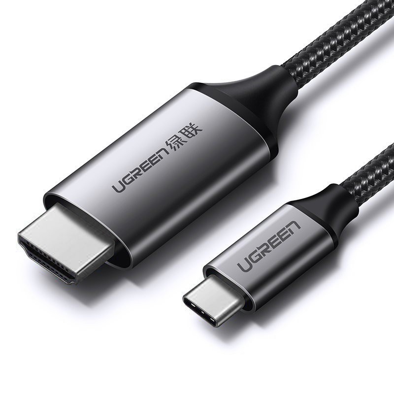 Kabelis Ugreen MM142 USB-C uz HDMI 1,5 m melns