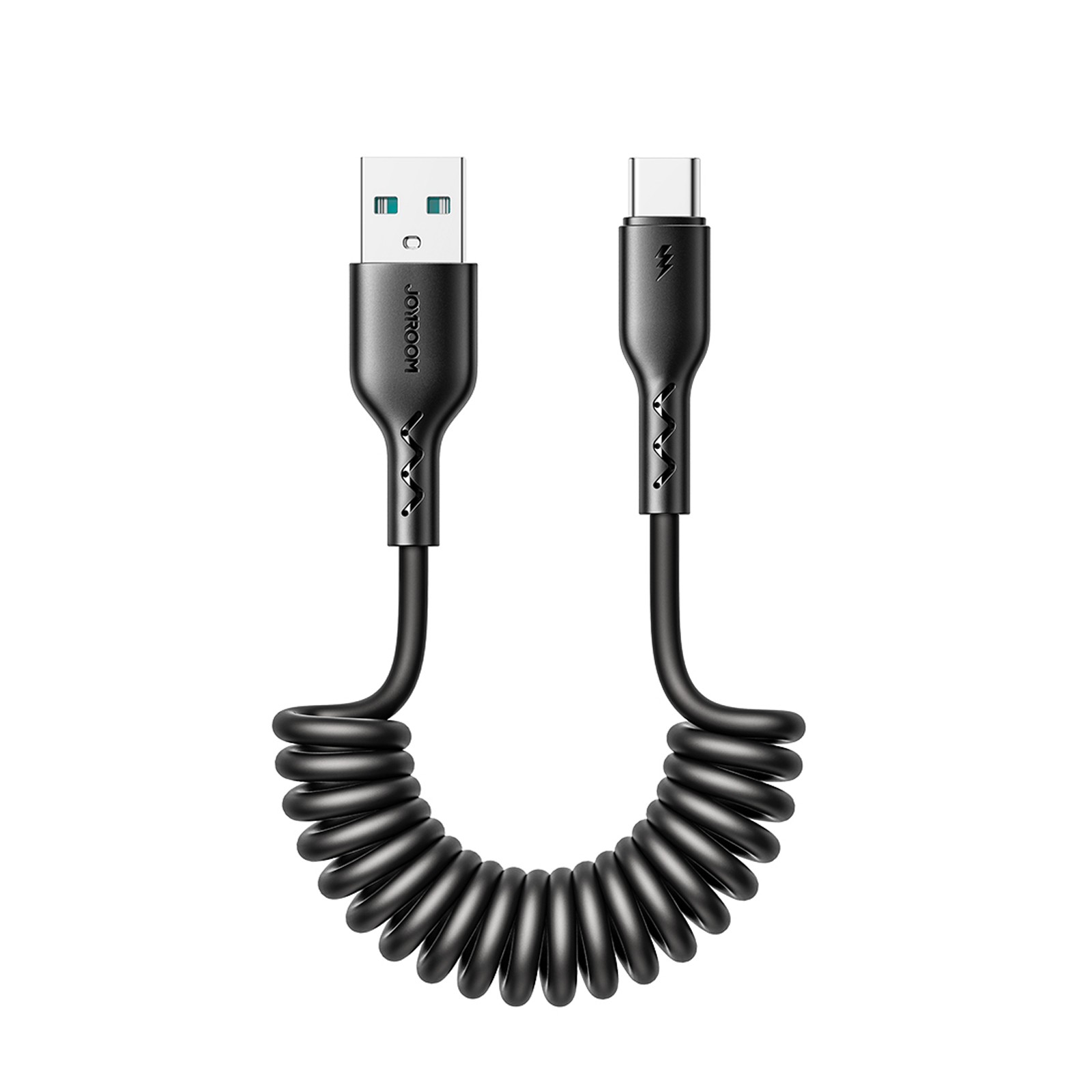 USB kabelis Joyroom SA38-AC3 USB uz USB-C 3A 1,5 m melns