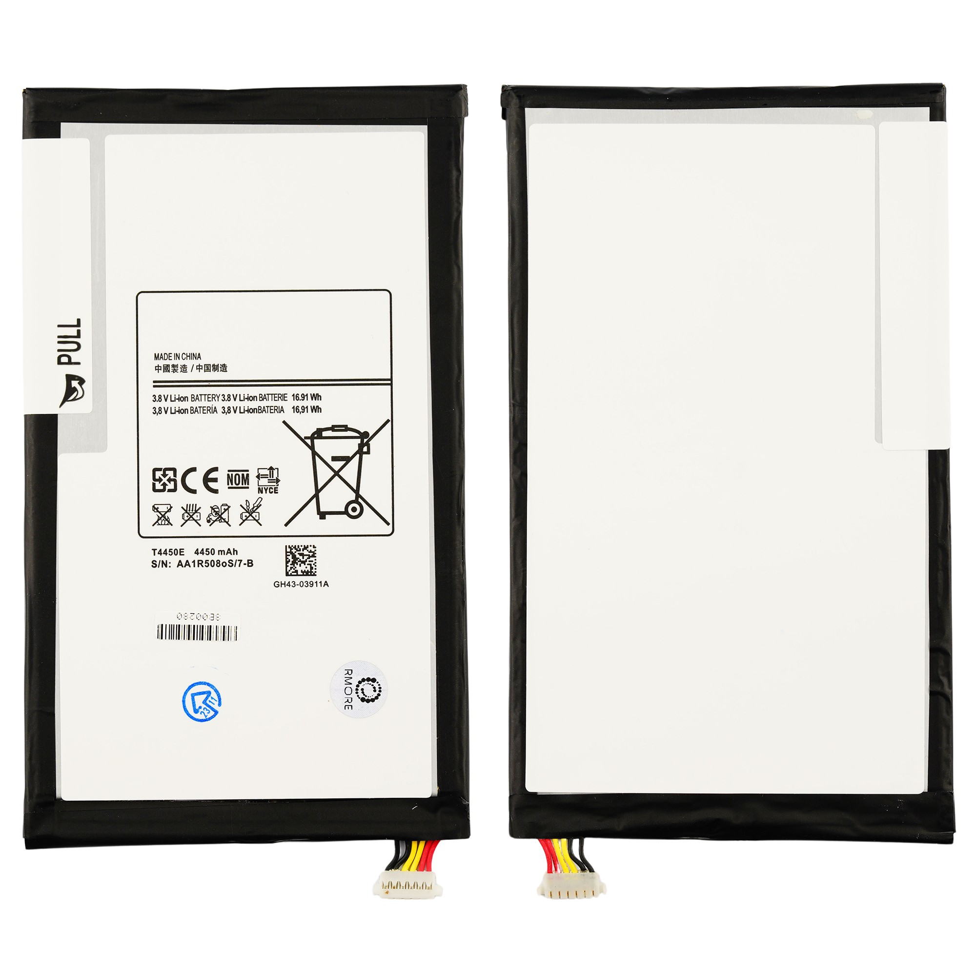 Akumulators Samsung Tab 3 8.0 T310/T311/T312/T315 T4450E 4450mAh OEM akumulators