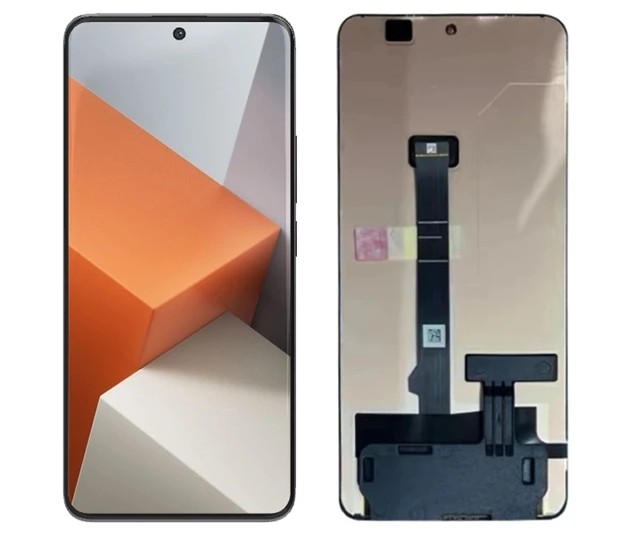 LCD ekrāns Xiaomi Redmi Note 13 Pro Plus 5G ar skārienekrānu melns ORG