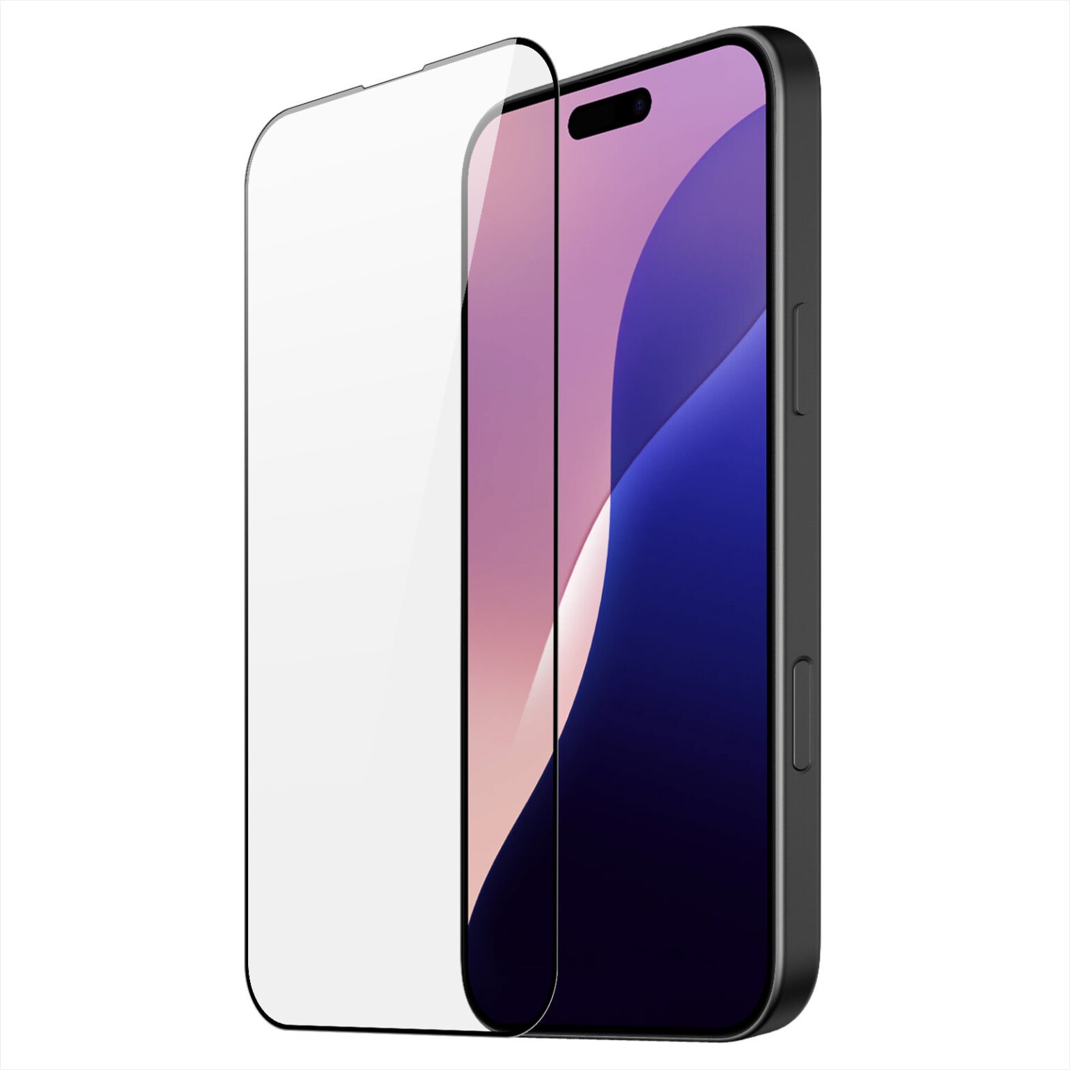 Rūdīts stikls Dux Ducis 10D Apple iPhone 16 Pro Max melns