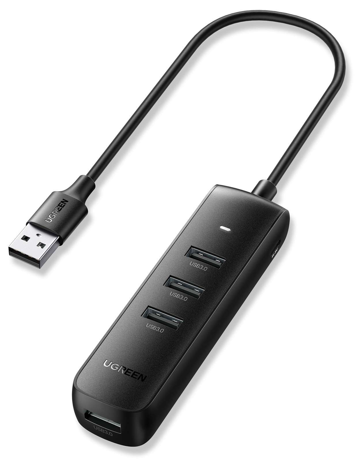 USB centrmezgls Ugreen CM416 USB-A 3.0 uz 4xUSB-A 3.0 (10915) melns