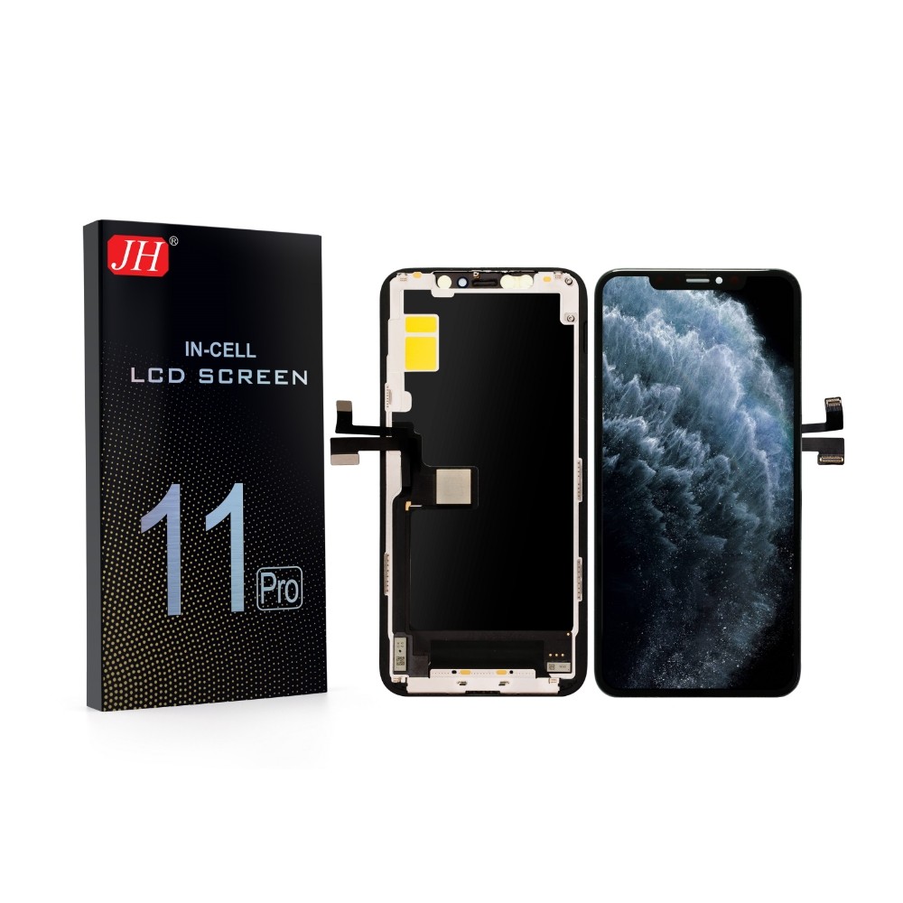 LCD ekrāns Apple iPhone 11 Pro ar skārienjūtīgo ekrānu JH INCELL FHD (noņemams IC)