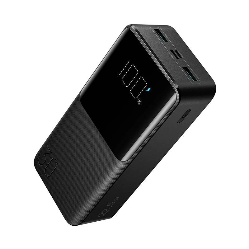 Ārējā baterija Power Bank Joyroom JR-QP193 22,5W 30000mAh melna