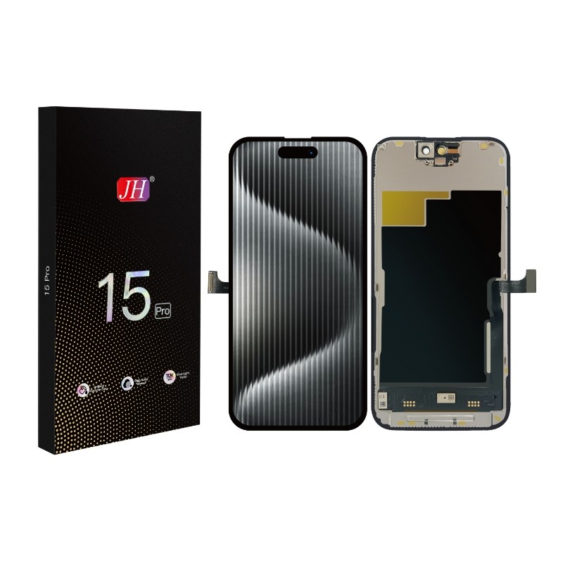 LCD ekrāns Apple iPhone 15 Pro ar skārienjūtīgo ekrānu JH INCELL FHD (noņemams IC)