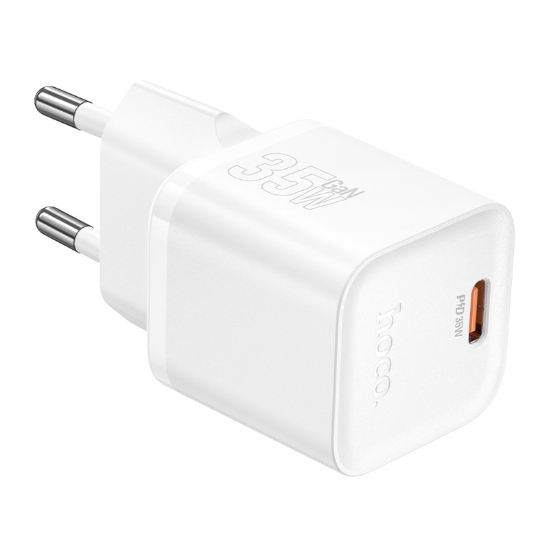 Lādētājs Hoco N66 35W GaN USB-C balts