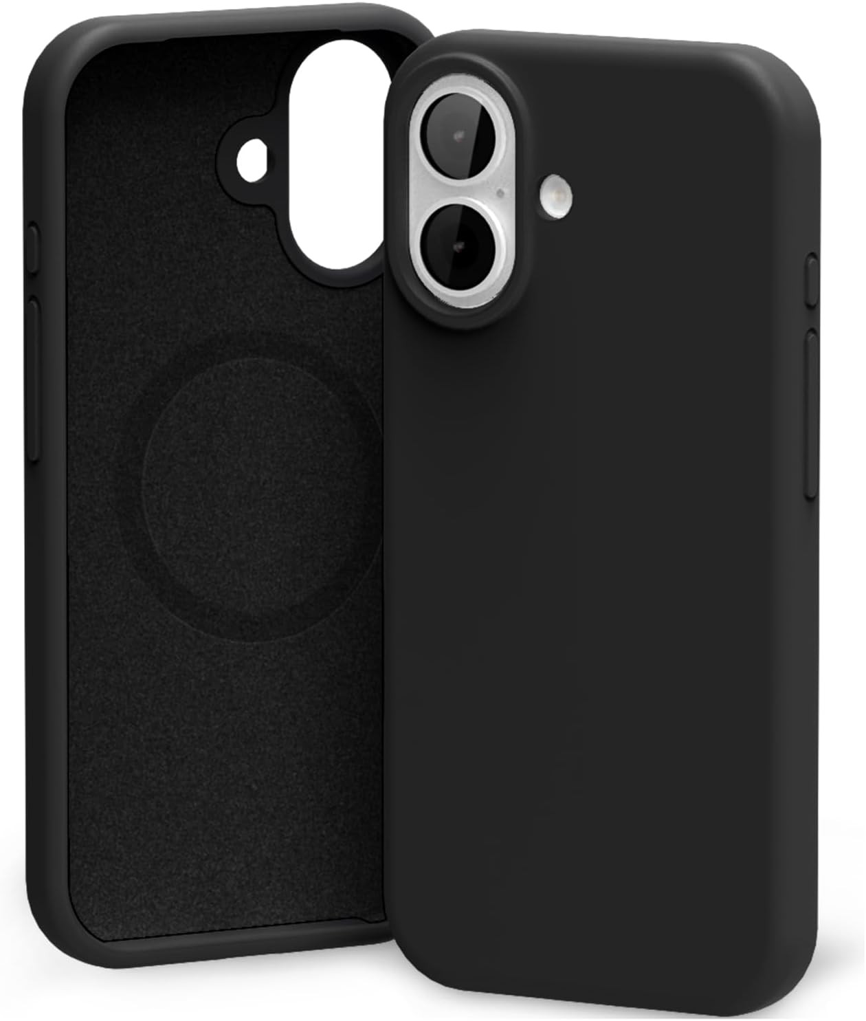 Korpuss Mercury Pure Magsafe Silicon Case Apple iPhone 17 melns