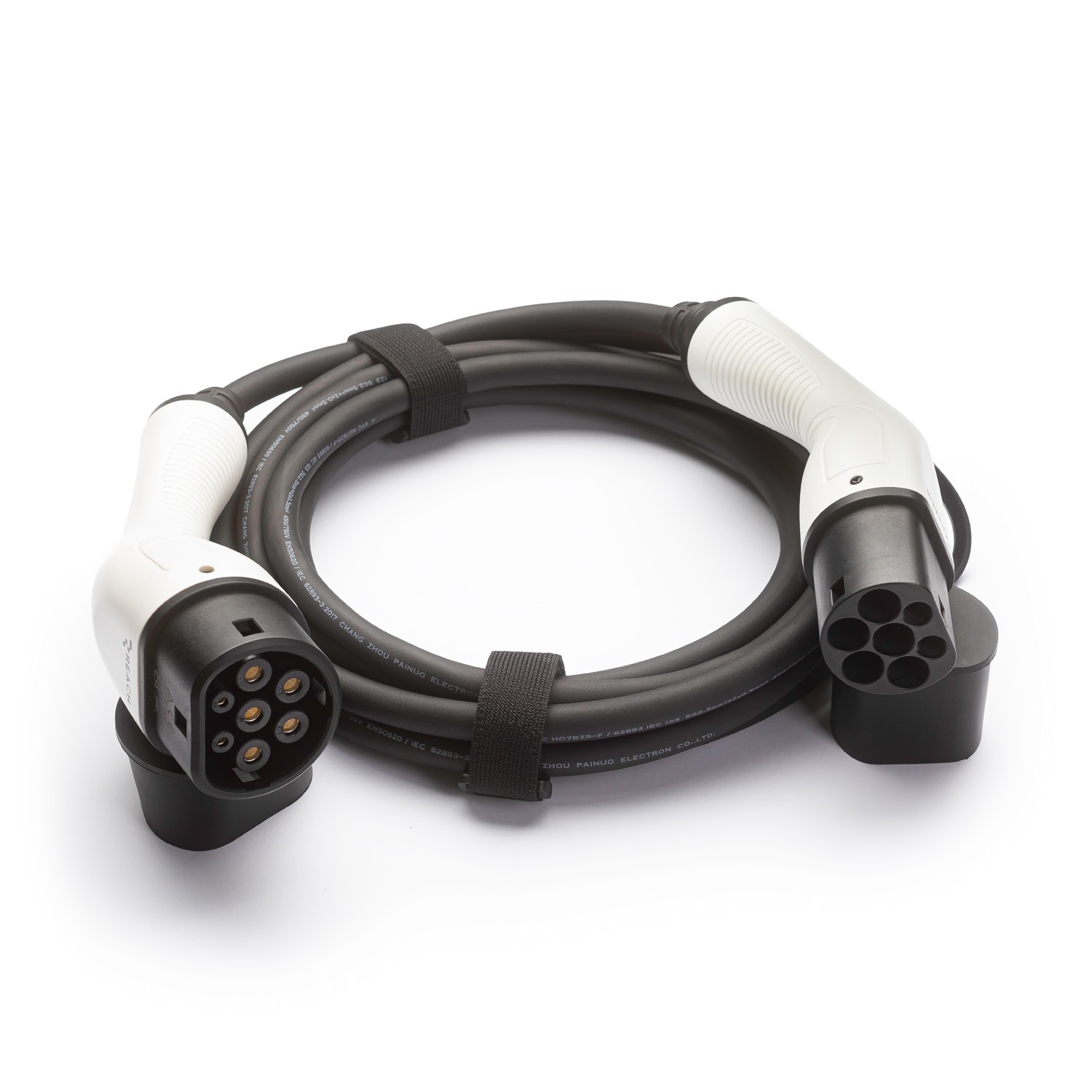 EV uzlādes kabelis Reach EVCC1 Type2-Type2 16A 11kW 5.0m