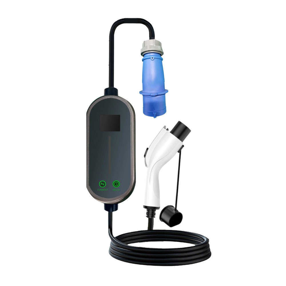 EV lādētājs Reach PEVC7 1 fāzes Type1 32A 7kW 5.0m