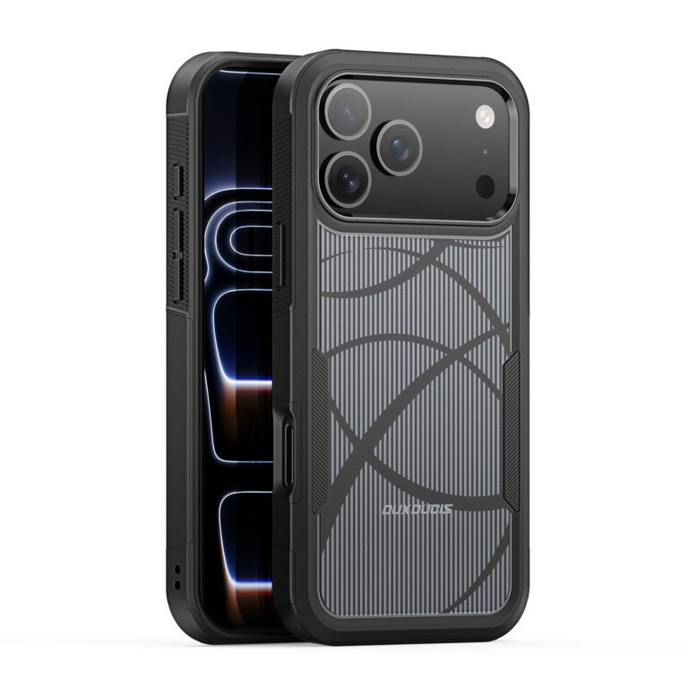 Korpuss Dux Ducis Apple iPhone 17 Pro Max melns (Rhythm Pattern)