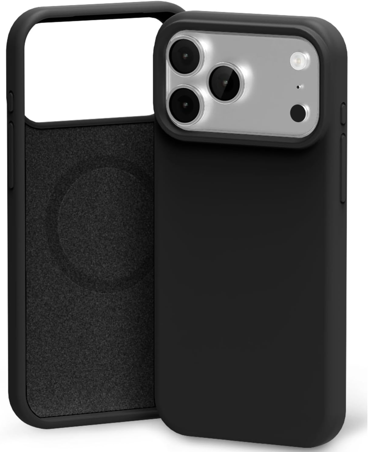 Korpuss Mercury Pure Magsafe Silicon Case Apple iPhone 17 Pro melns