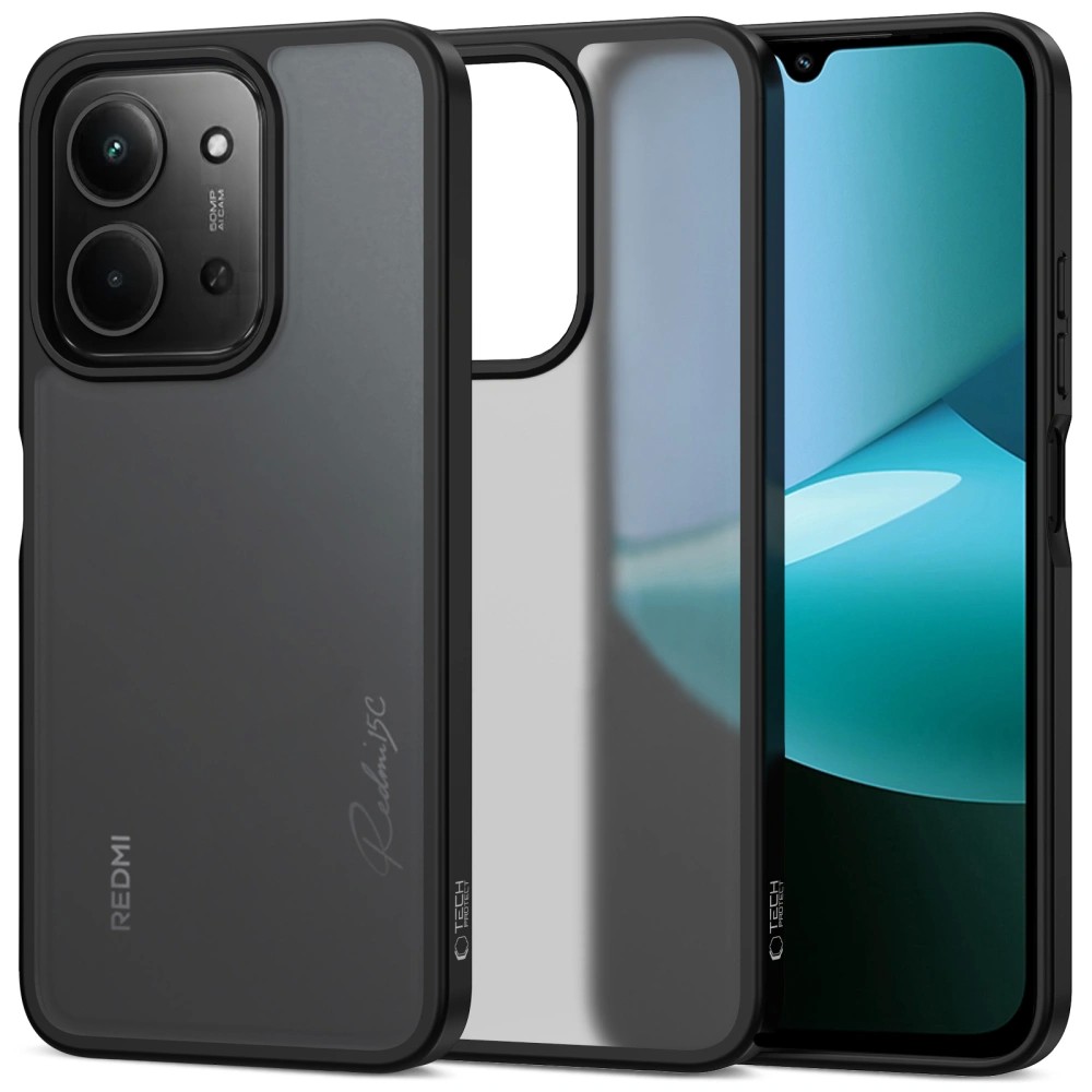 Futrālis Tech-Protect Magmat Xiaomi Redmi 15C 4G melns