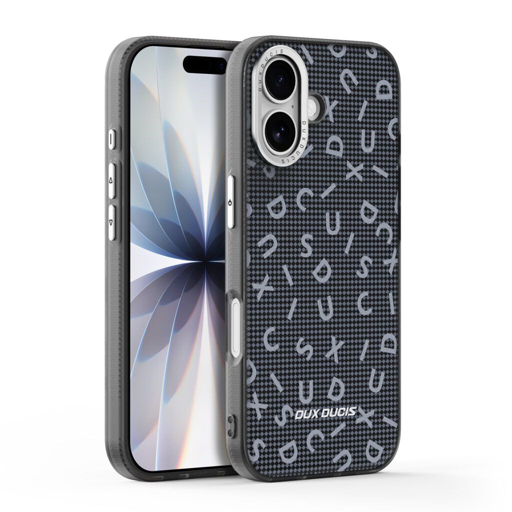 DUX DUCIS maciņš MORO priekš IPHONE 17 melns