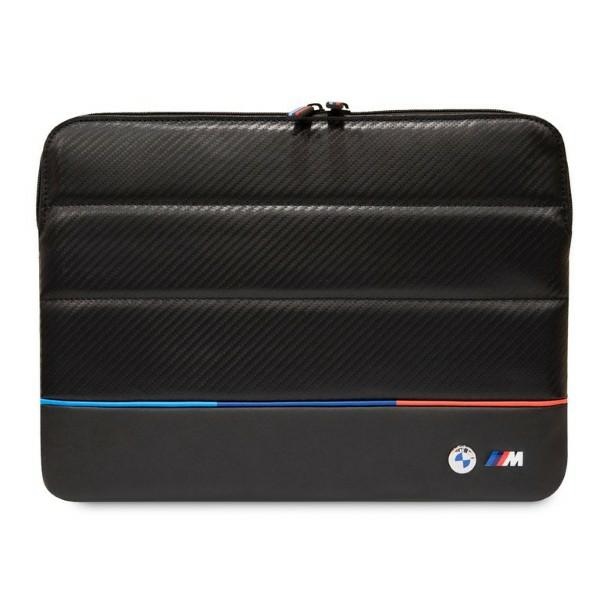BMW oglekļa Tricolor apvalks 16" klēpjdatoram - melns