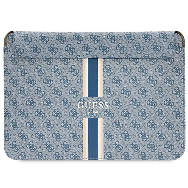 Guess 4G Printed Stripes apvalks 16" klēpjdatoram - zils