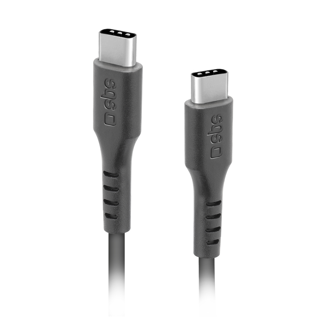 SBS TECABLETCC3M USB-C - USB-C kabelis 3 m - melns