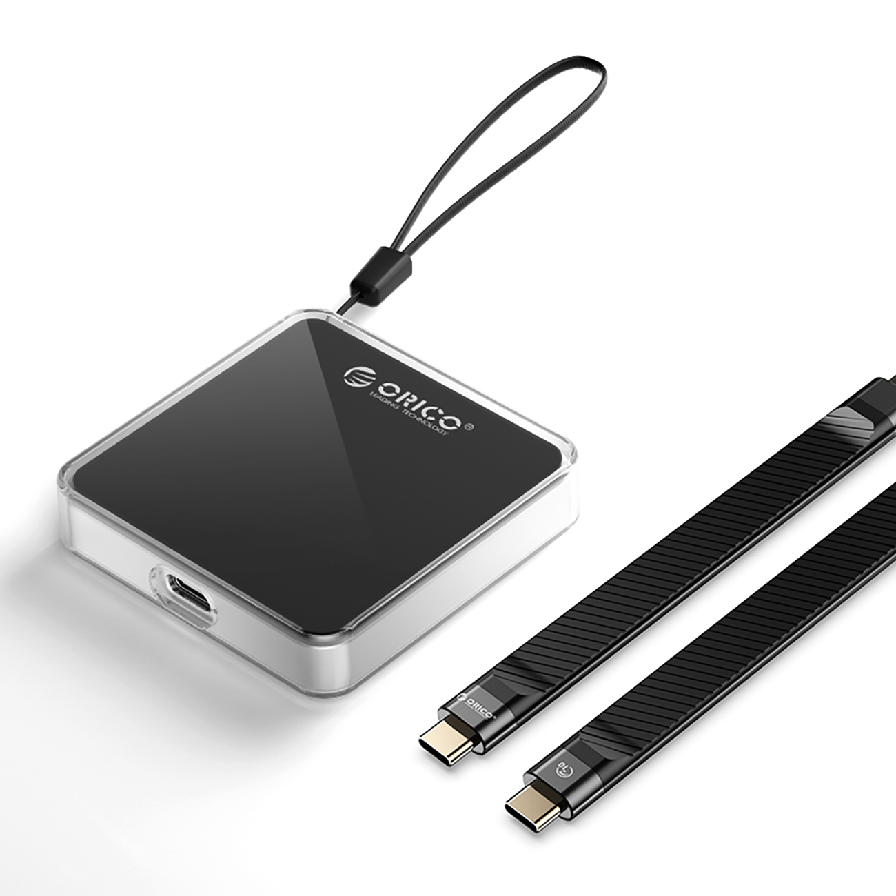 Orico AP30-G2 M.2 NVME magnētiskā disku ierīces ligzda MagSafe USB-C 3.2 - melna