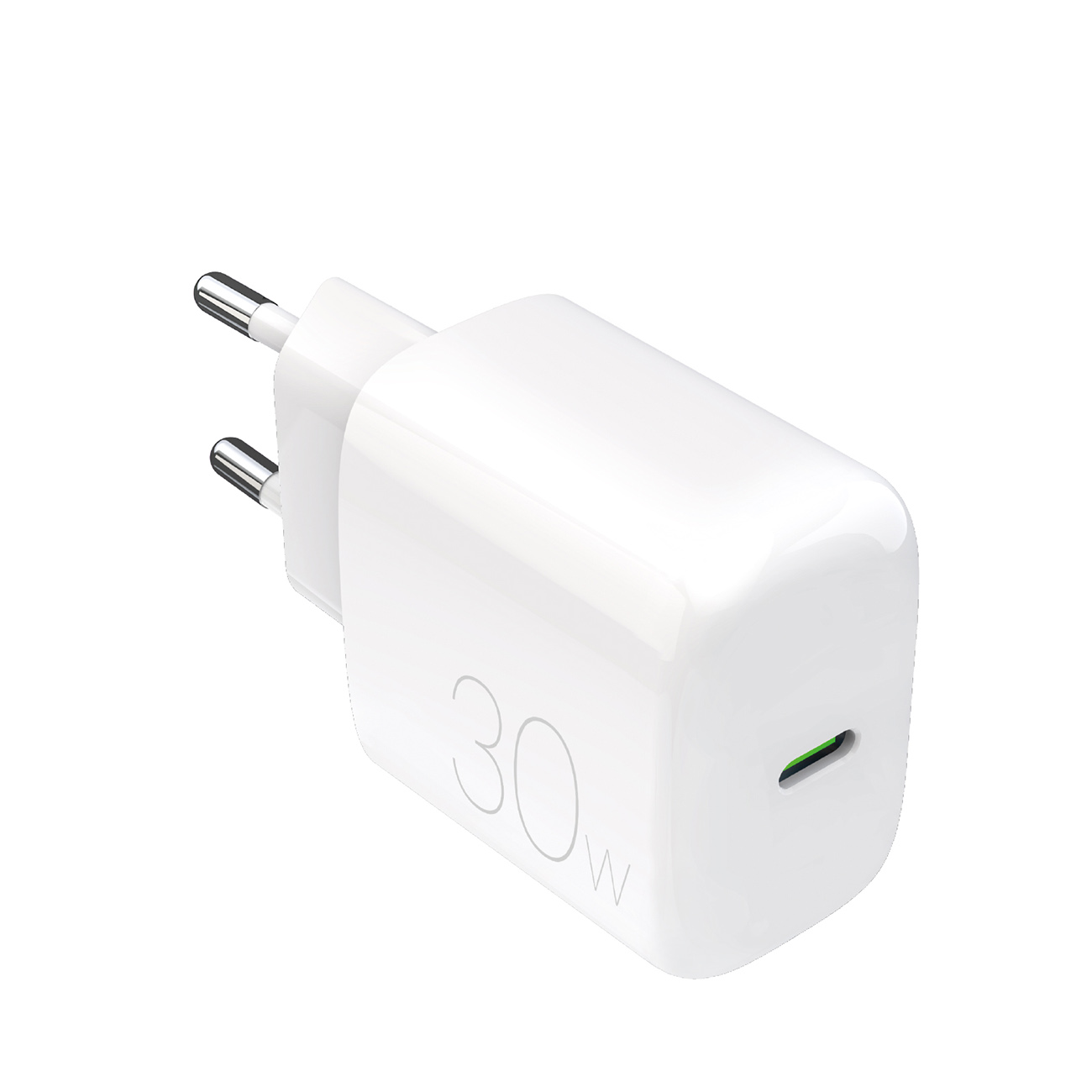 Puro PROLITE 30W sienas lādētājs USB-C - balts