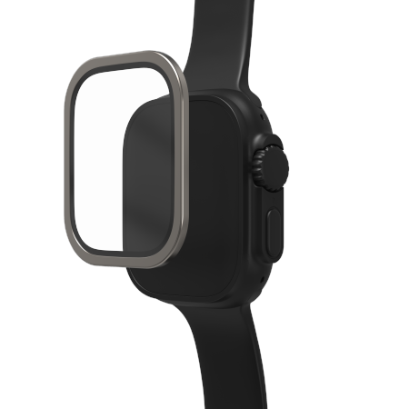 ZAGG InvisibleShield Glass XTR4 aizsargstikls Apple Watch Ultra 49mm - titāna