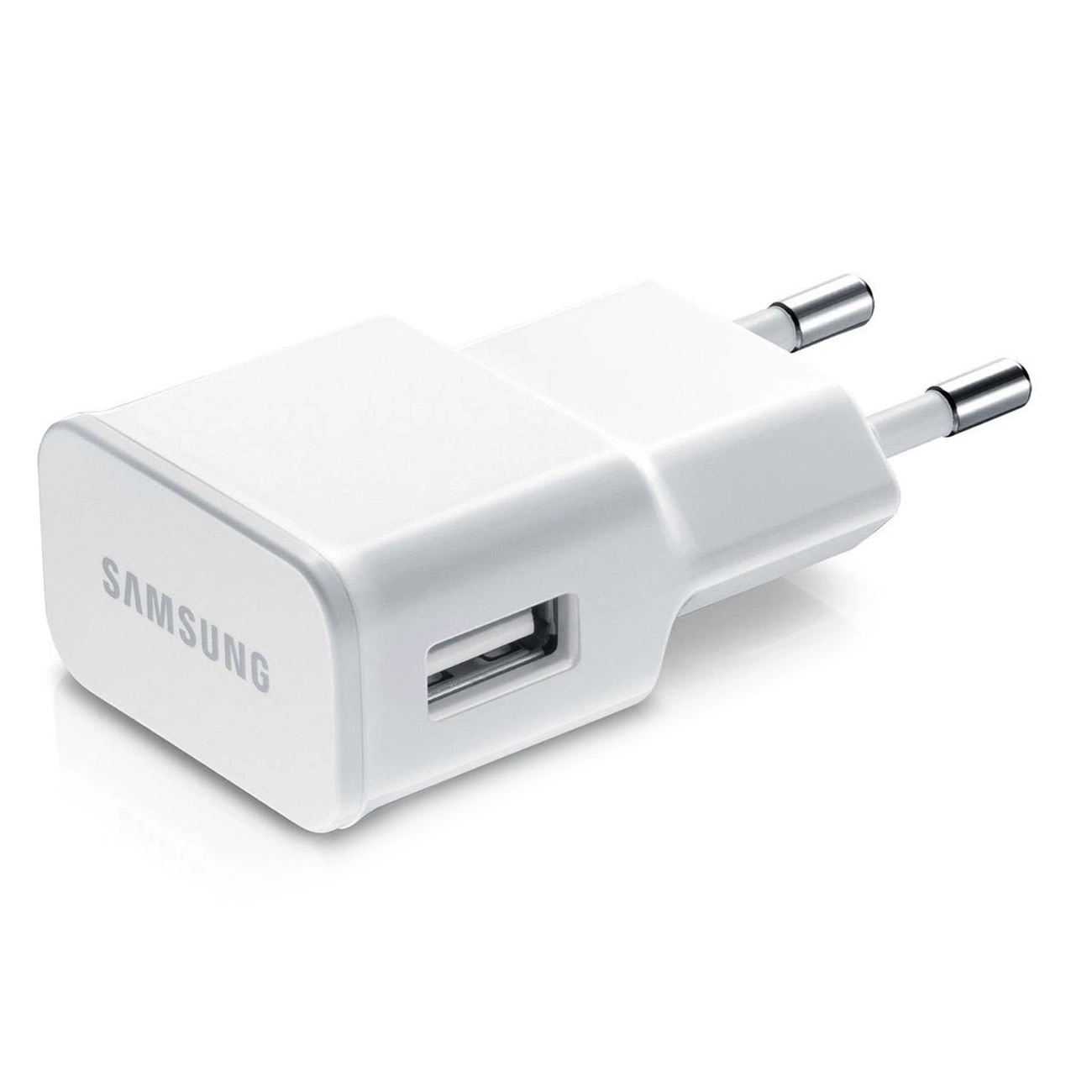 Samsung EP-TA50EWE 8W USB-A sienas lādētājs (OOB Bulk - aizstājējiepakojums) - balts
