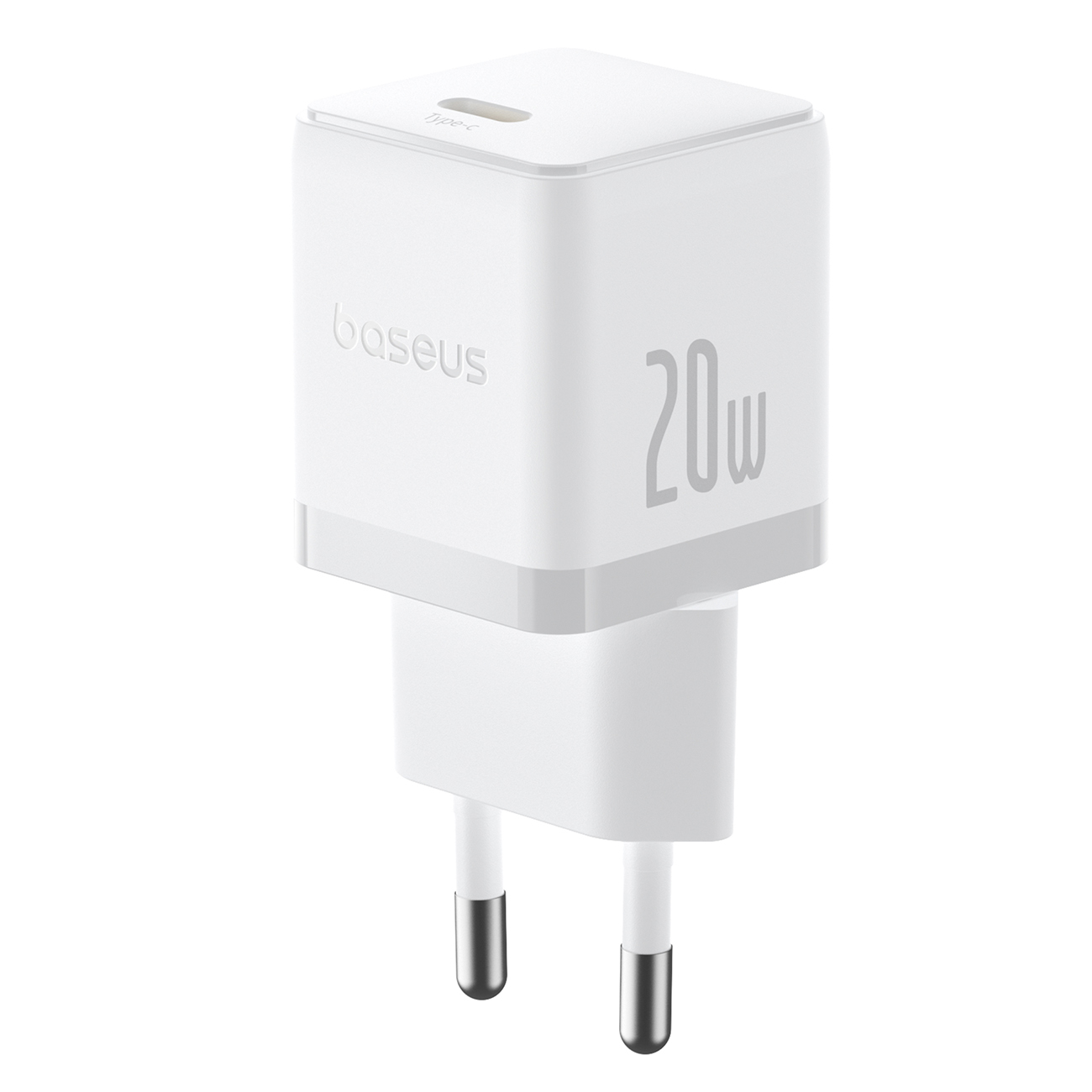 Baseus Palm 20W USB-C sienas lādētājs - balts