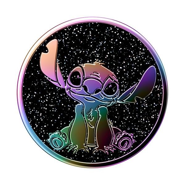 Popsockets 2 Enamel Oil Slick Stitch turētājs un tālruņa statīvs