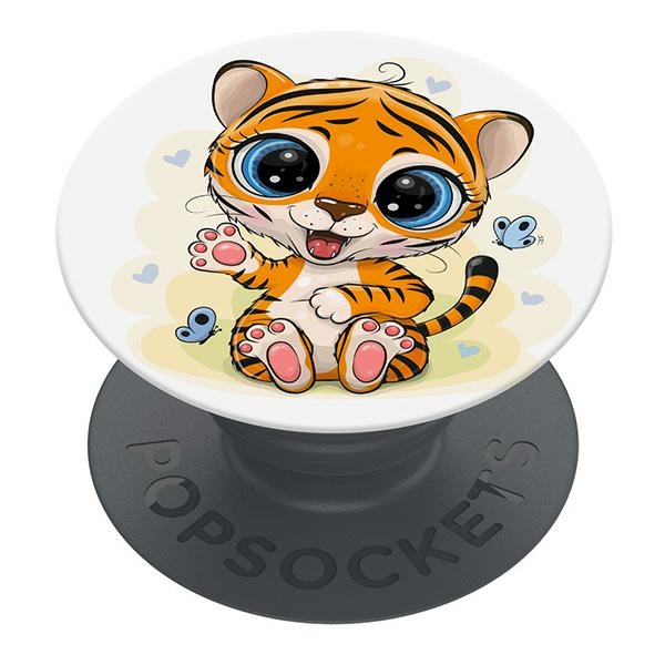 Popsockets 2 Happy Cat turētājs un tālruņa statīvs