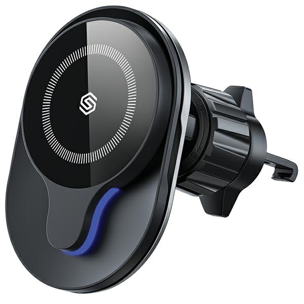 SODI C50 rotējošais ventilācijas turētājs 15W ar MagSafe C50 - melns