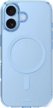 Laut Crystal Fluro MagSafe viedtālruņa apvalks iPhone 17 - zils