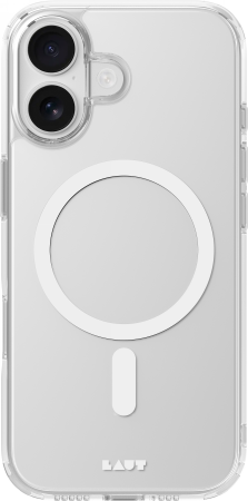 Laut Crystal Fluro MagSafe futrālis iPhone 17 - caurspīdīgs