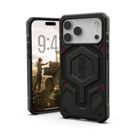 UAG Monarch Pro MagSafe Maciņš iPhone 17 Pro Max - Melns